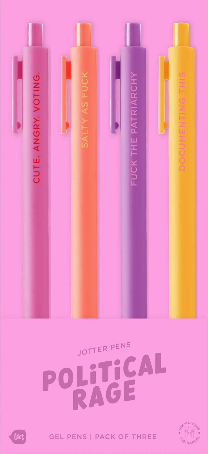 Political Rage Pen Set