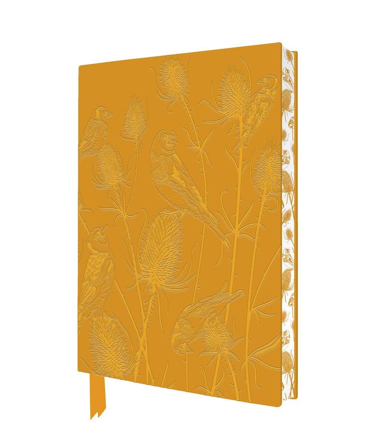 Polly Rose Morris Gathering Of Goldfinches Notebook