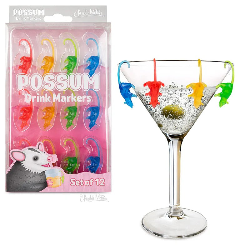 Possums Drink Markers Set Of 12