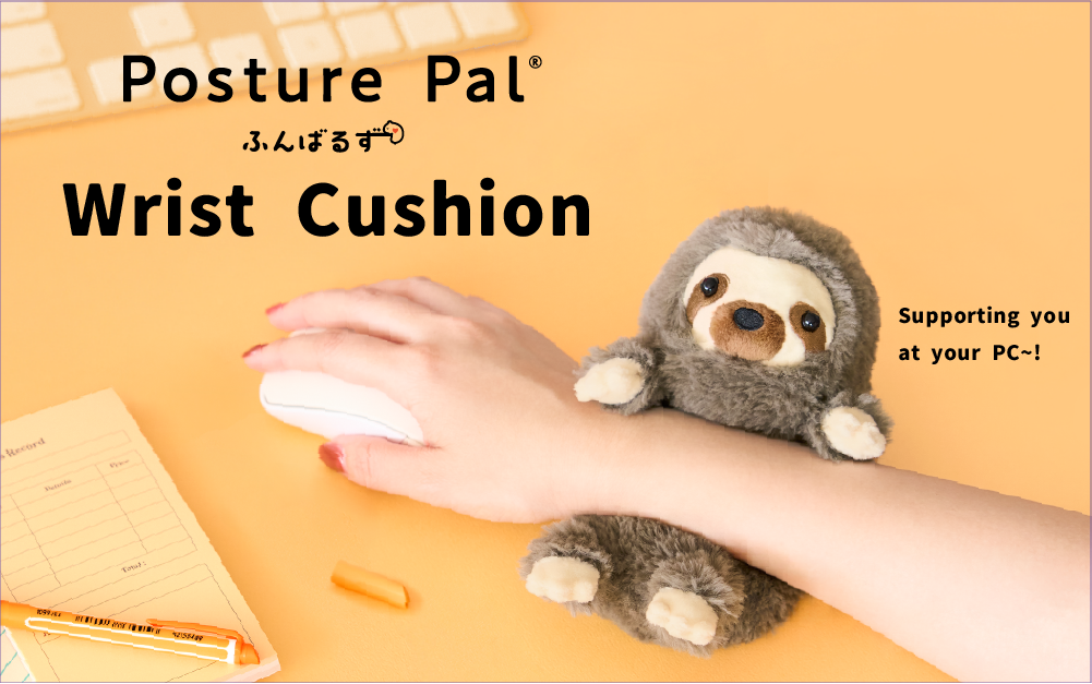 Posture Pal Wrist Cushion Sloth