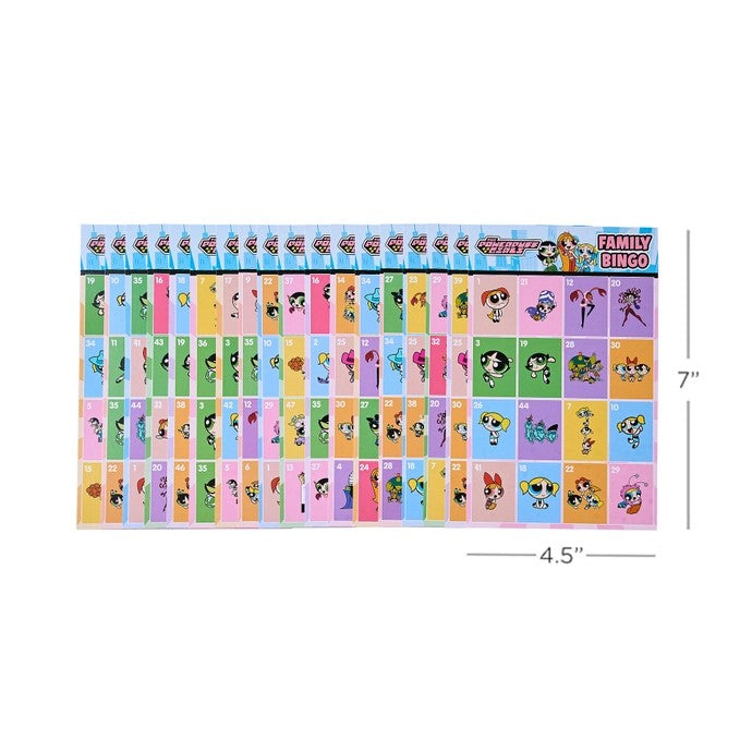 Powerpuff Girls Family Bingo