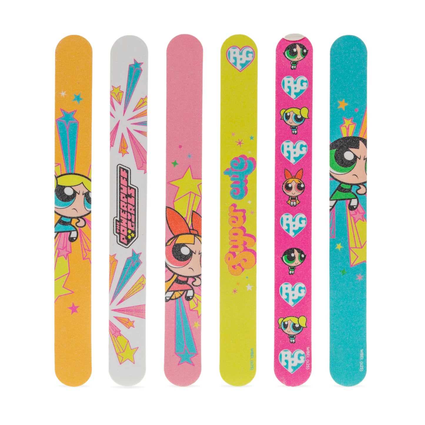 Powerpuff Girls Nail Files Set Of 6