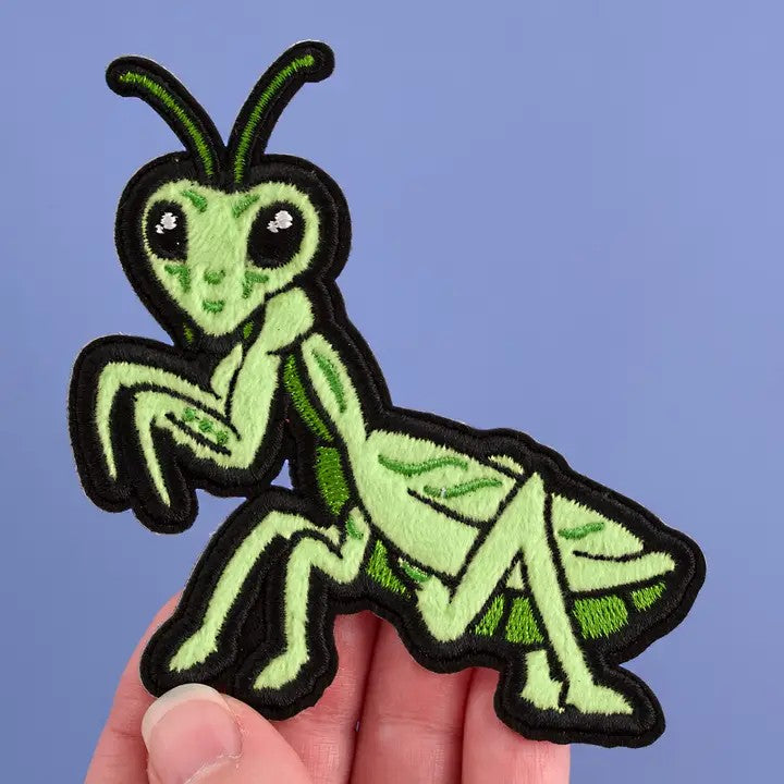Praying Mantis Plush Patch