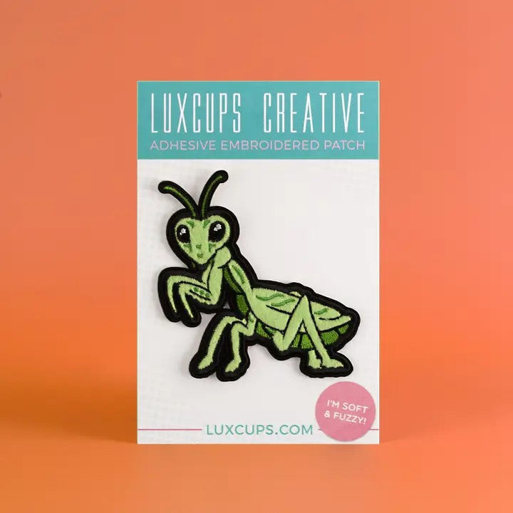 Praying Mantis Plush Patch