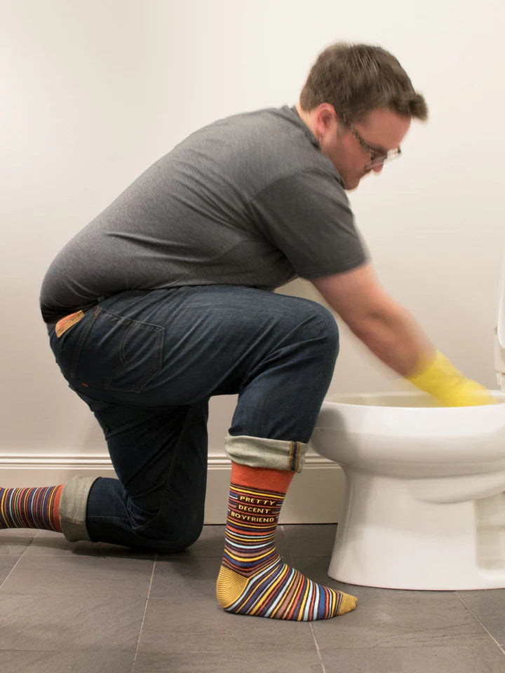 Pretty Decent Boyfriend Men's Socks