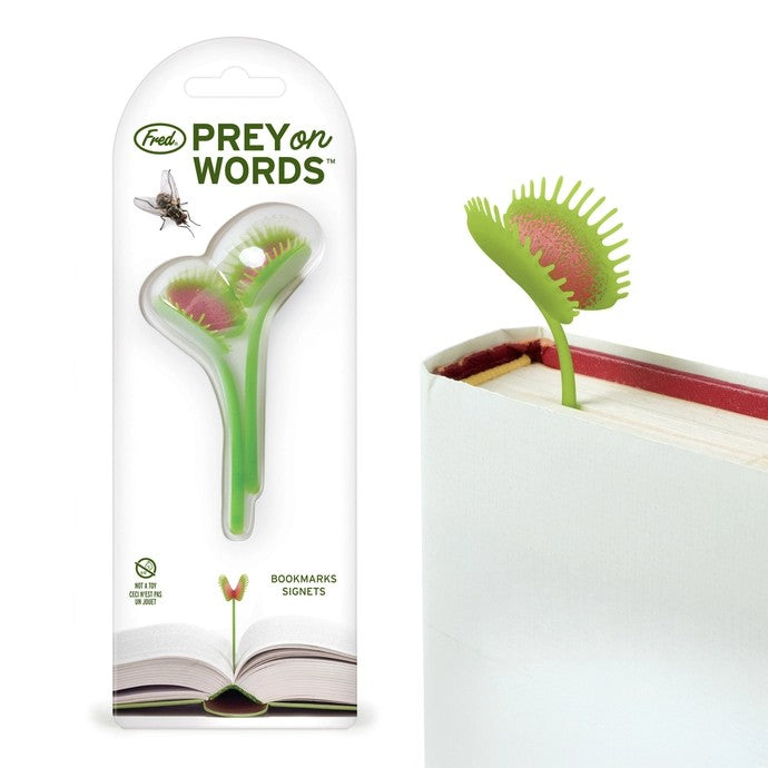 Prey On Words Venus Flytrap Bookmark