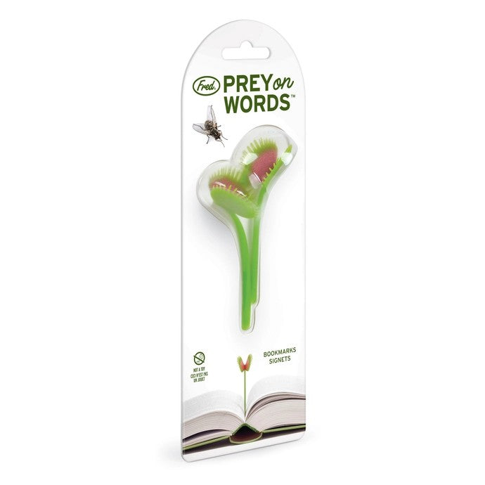 Prey On Words Venus Flytrap Bookmark