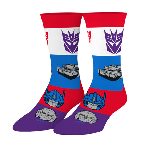 Prime Vs Megatron Kid's Socks 4-7