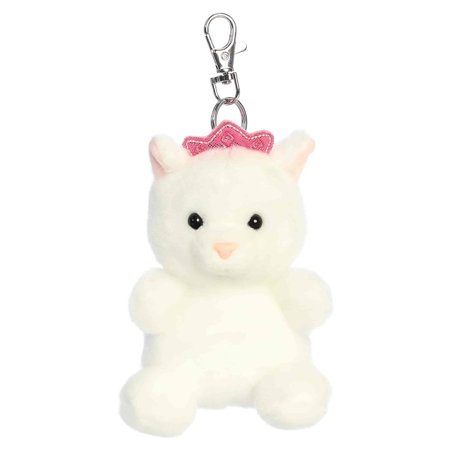 Priscilla Princess Kitty Clip-On Palm Pals Plush 4"