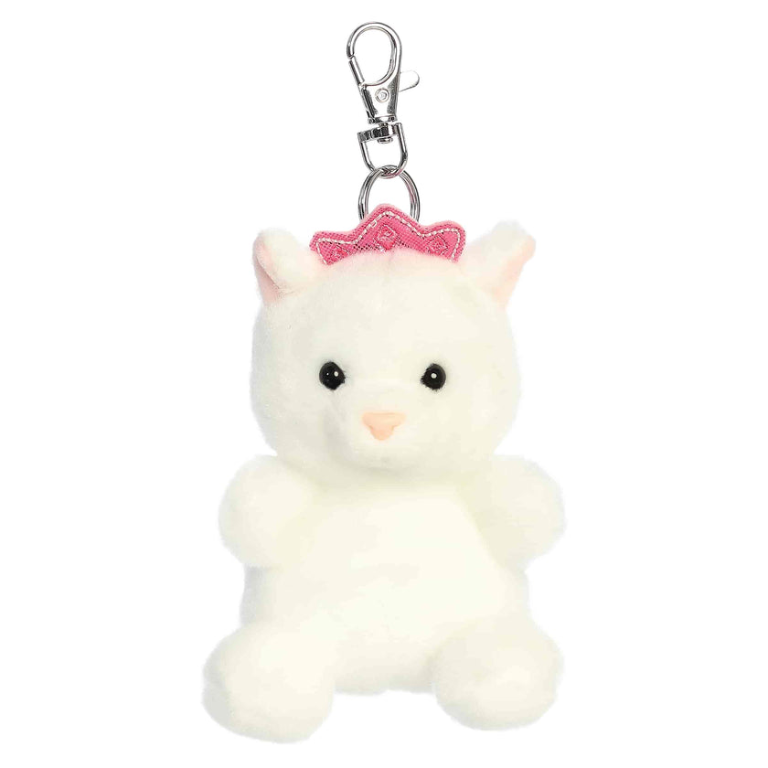 Priscilla Princess Kitty Clip-On Palm Pals Plush 4"