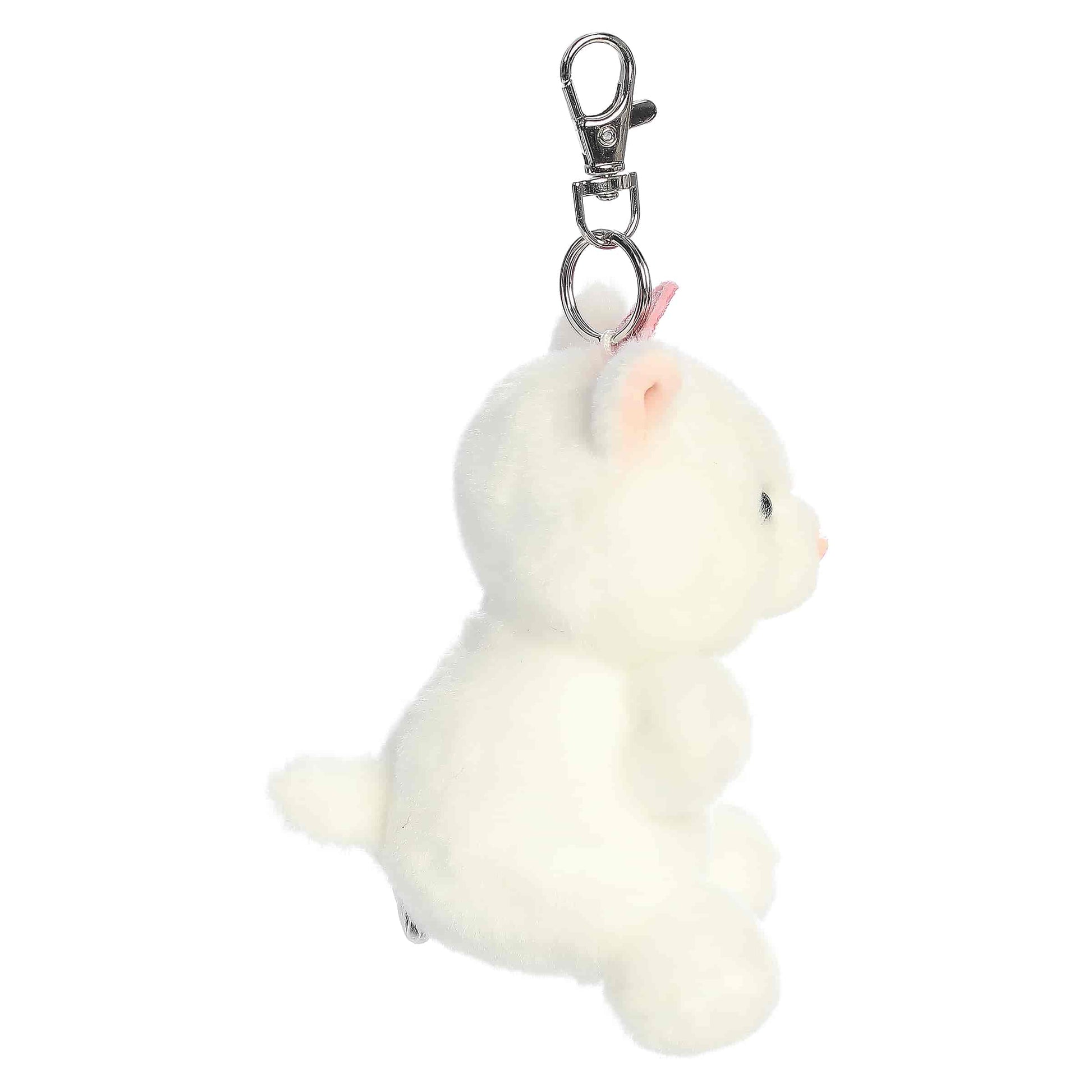 Priscilla Princess Kitty Clip-On Palm Pals Plush 4"