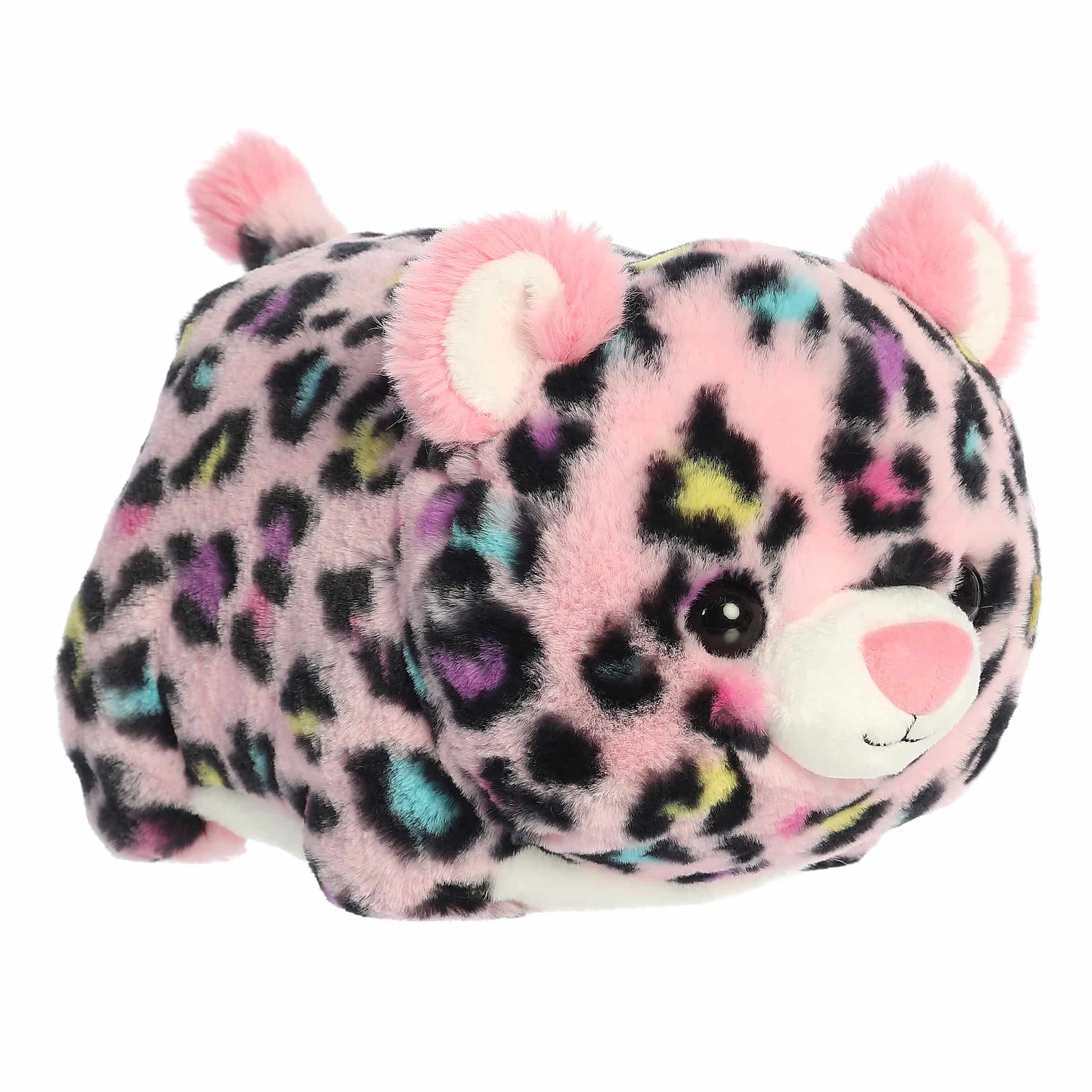 Priya Pink Leopard Spudsters Plush 10"