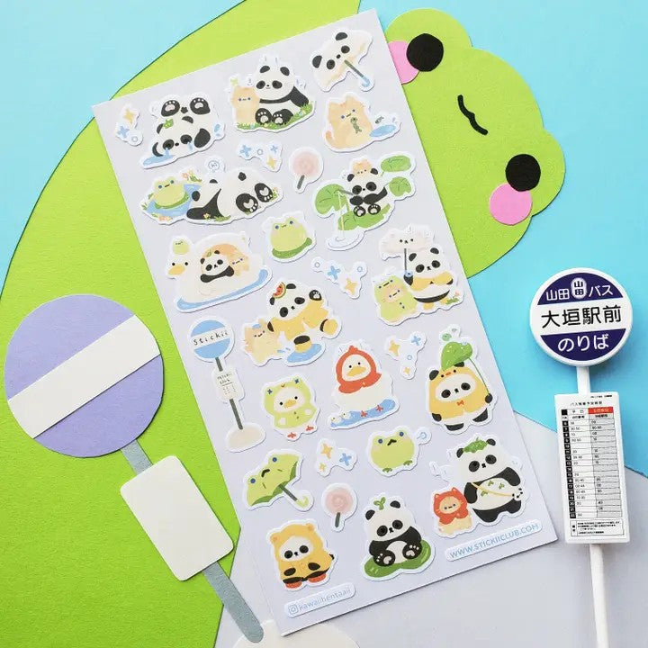Puddles Of Fun Sticker Sheet