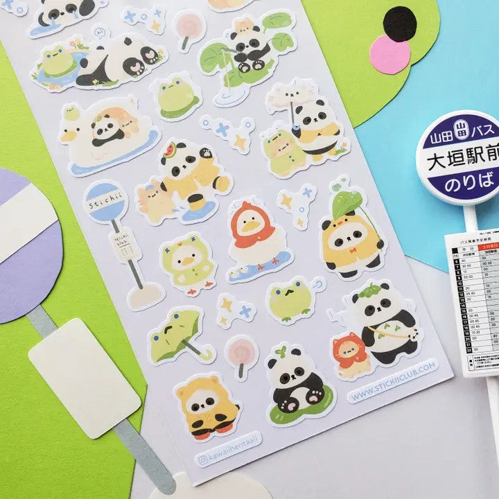 Puddles Of Fun Sticker Sheet
