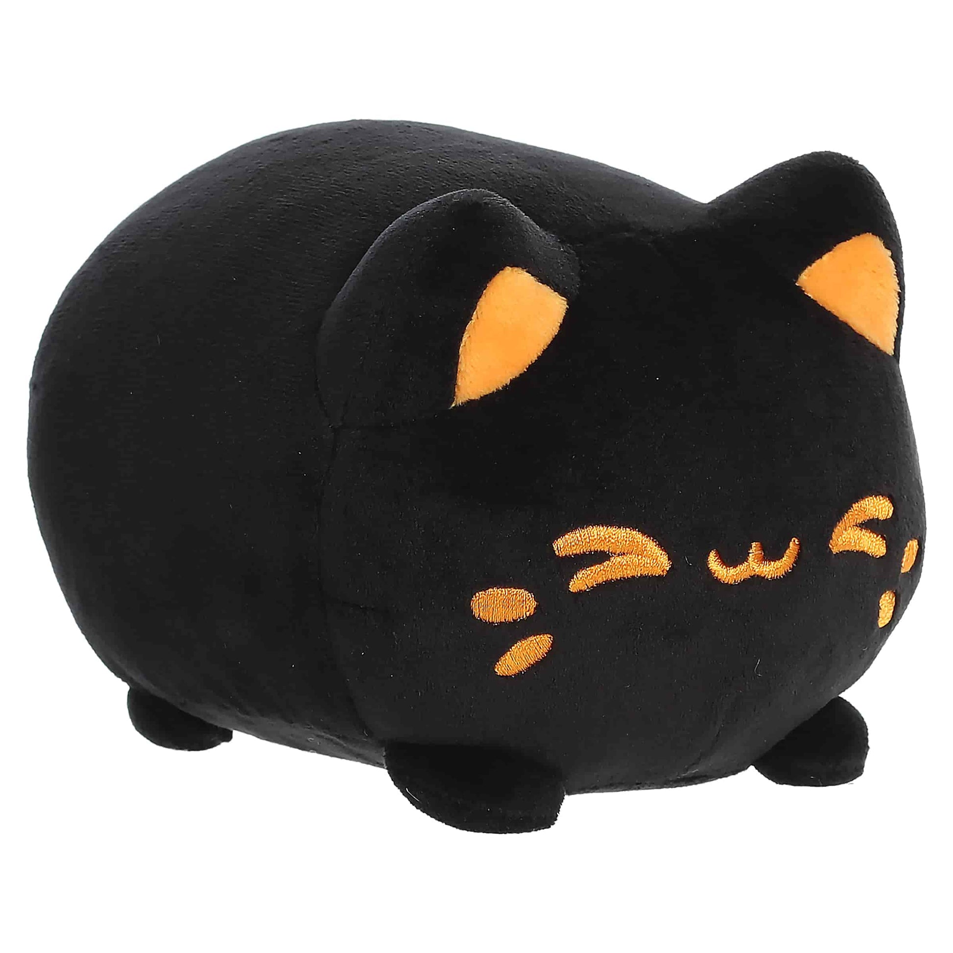 Pumpkin Sesame Meowchi Plush 7" Tasty Peach