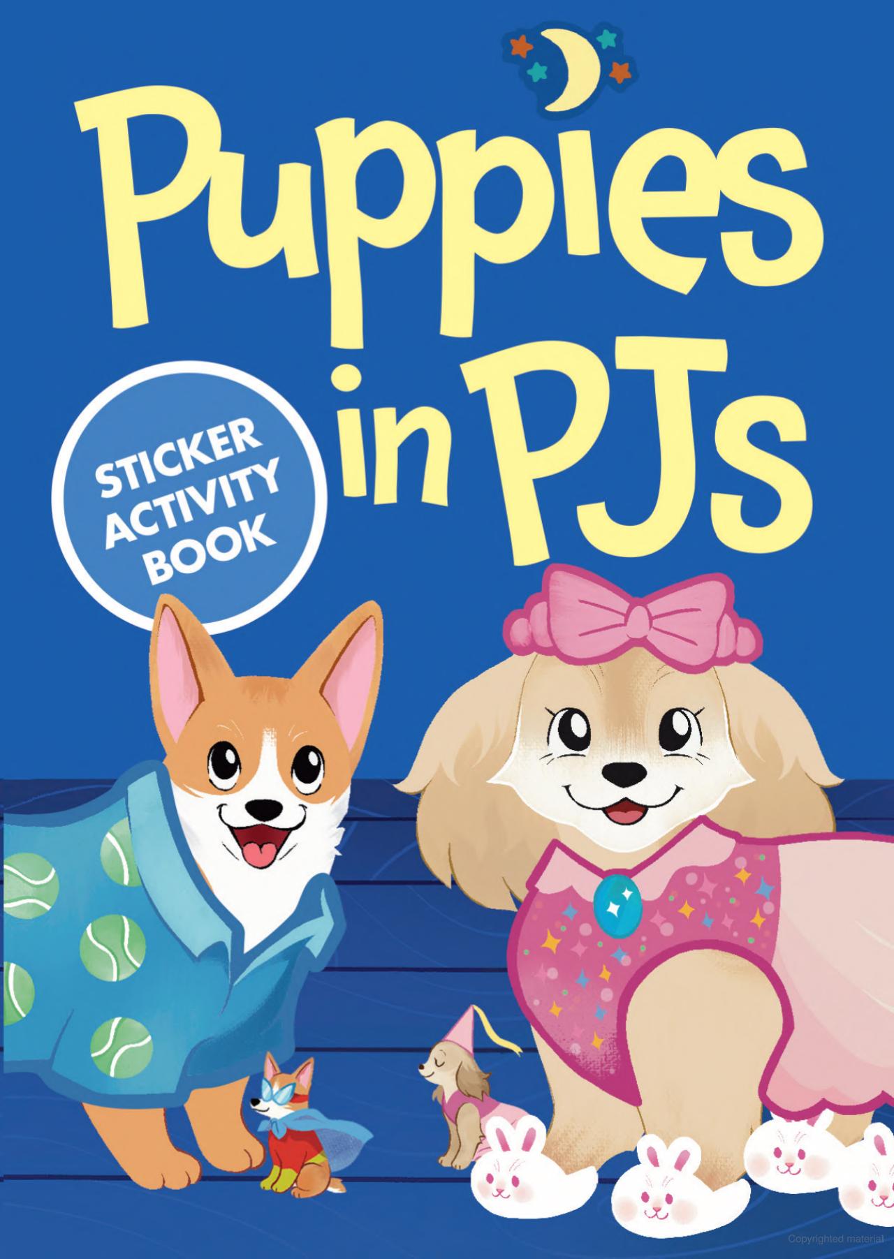 Puppies In PJs Sticker Activity Book