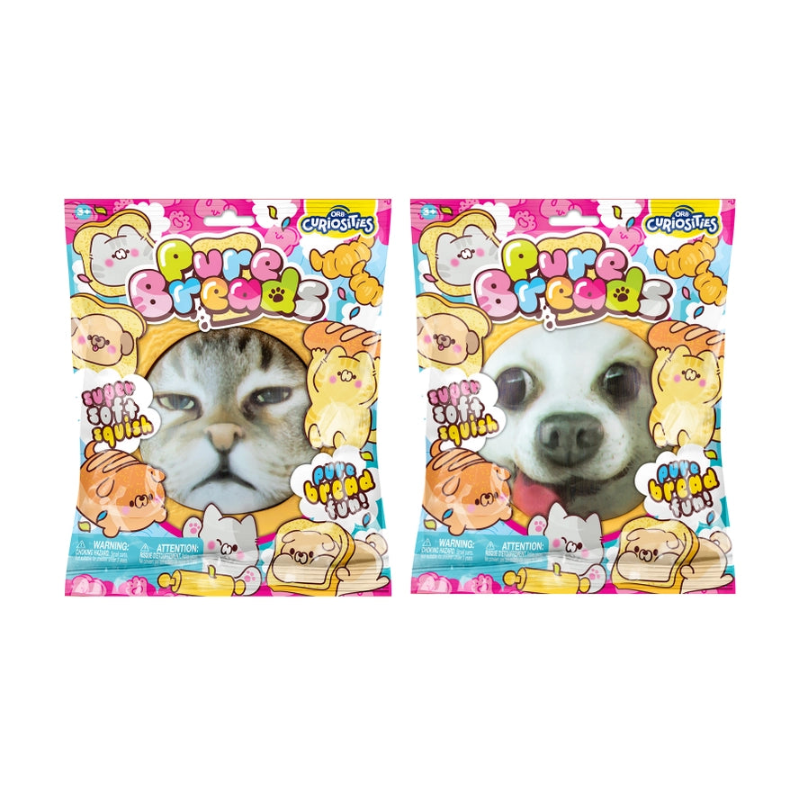 Pure Breads Squishy Cat OR Dog