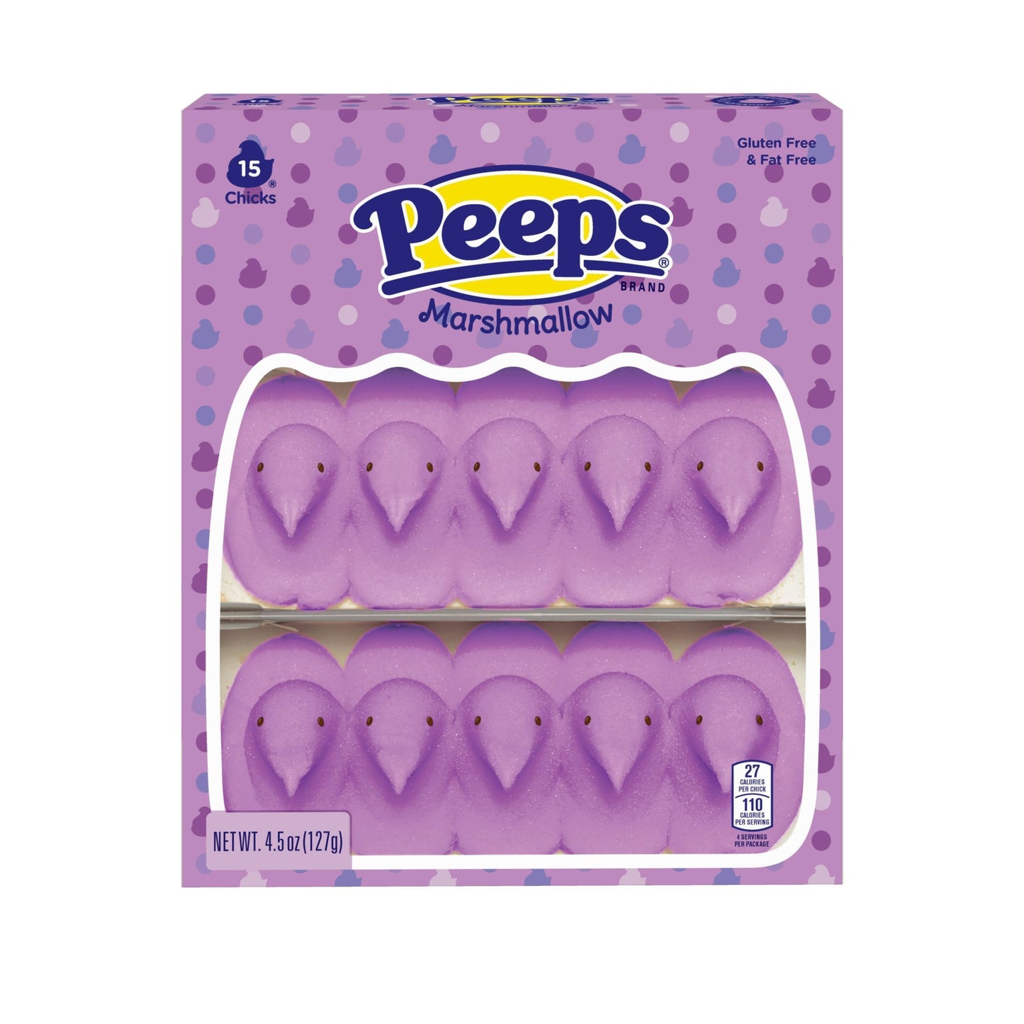 Peeps Purple Chicks 15 pc
