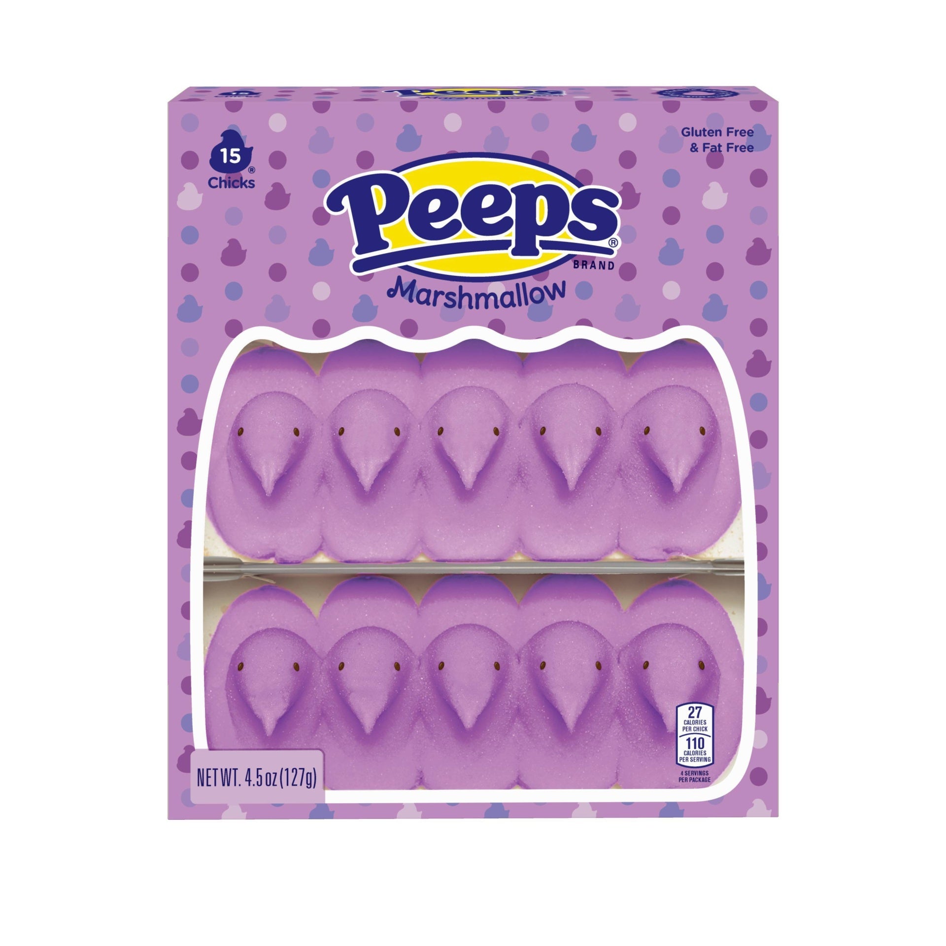 Peeps Purple Chicks 15 pc