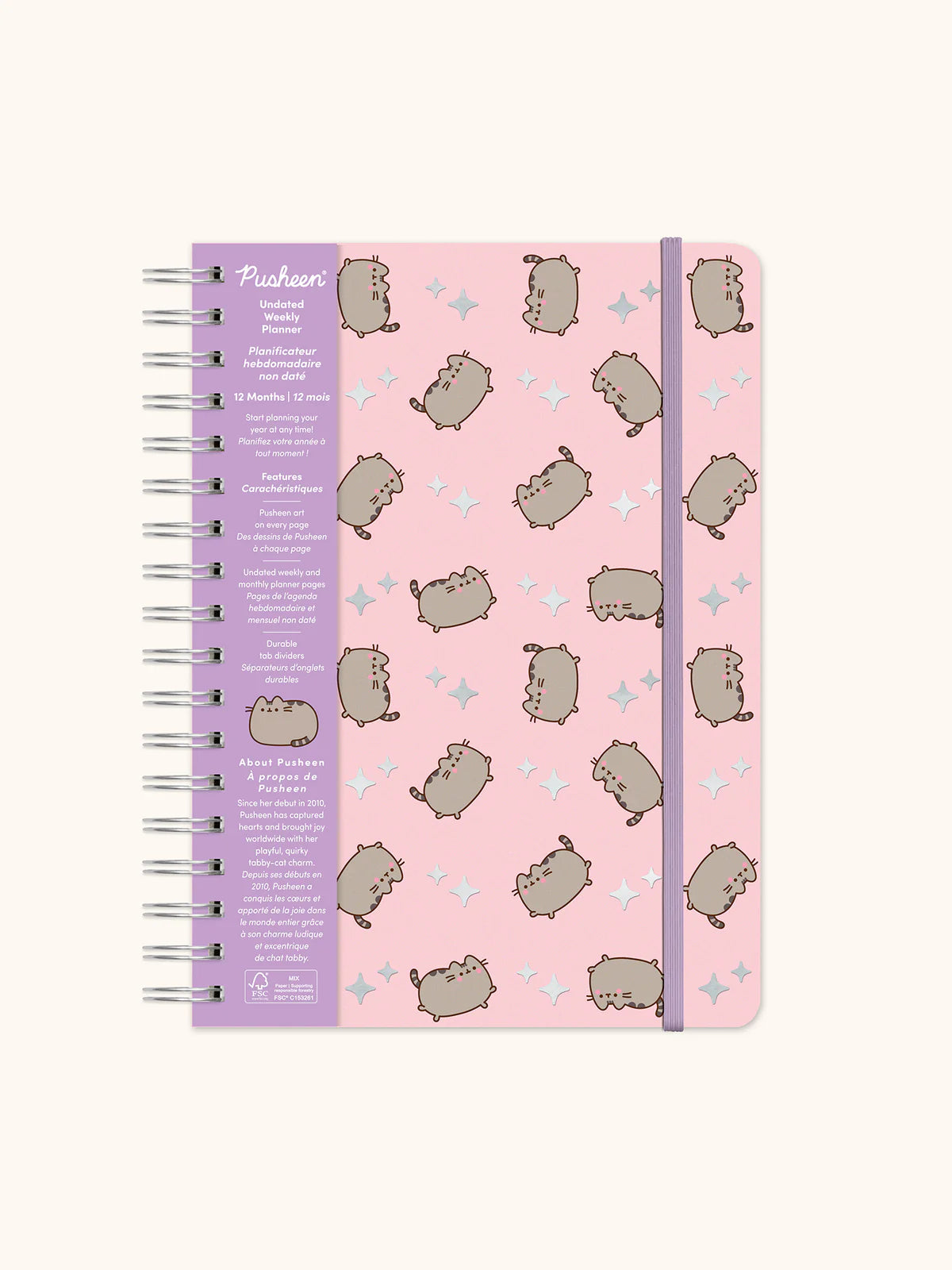 Pusheen Sparkles Undated Weekly Planner