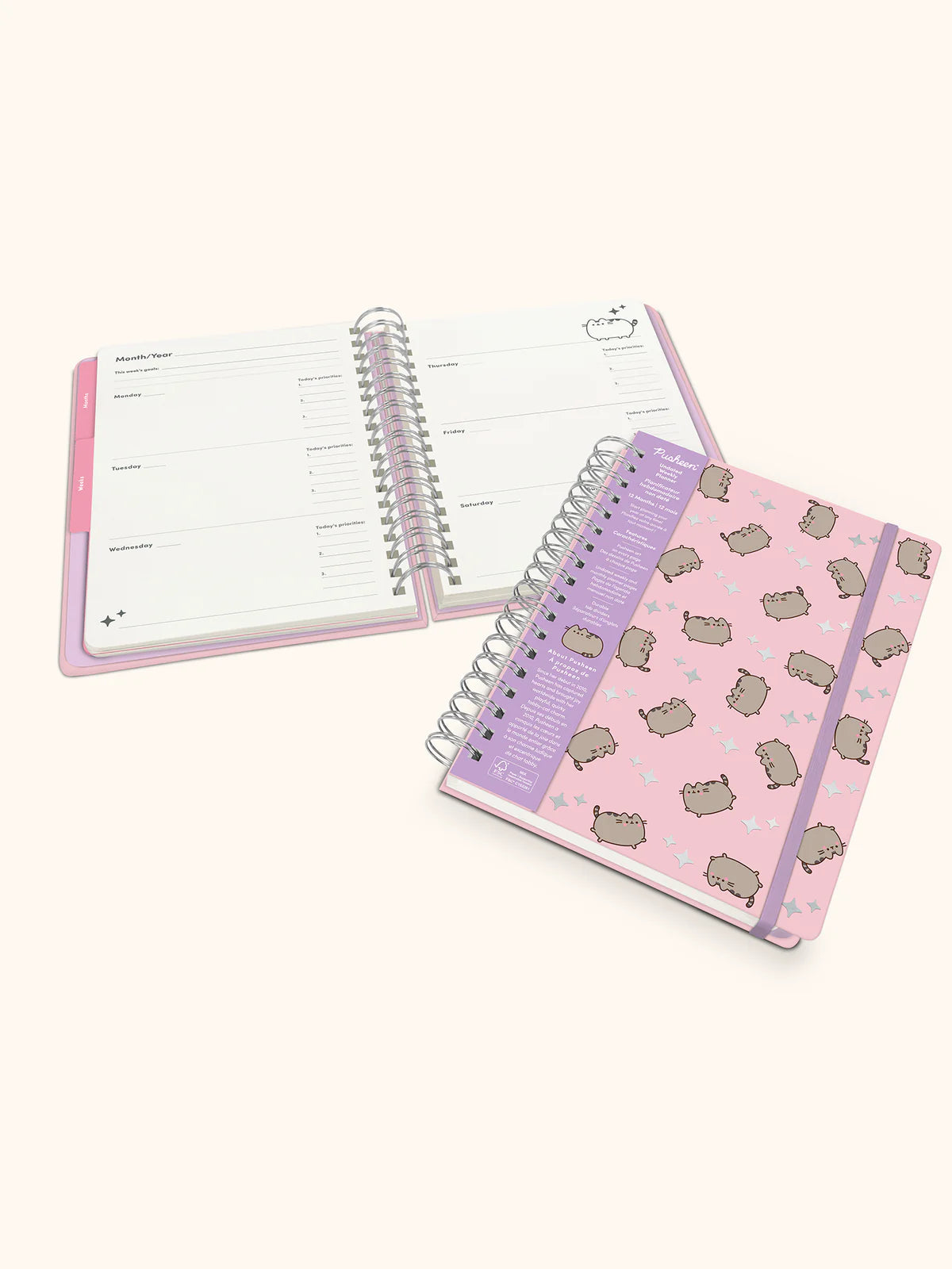 Pusheen Sparkles Undated Weekly Planner