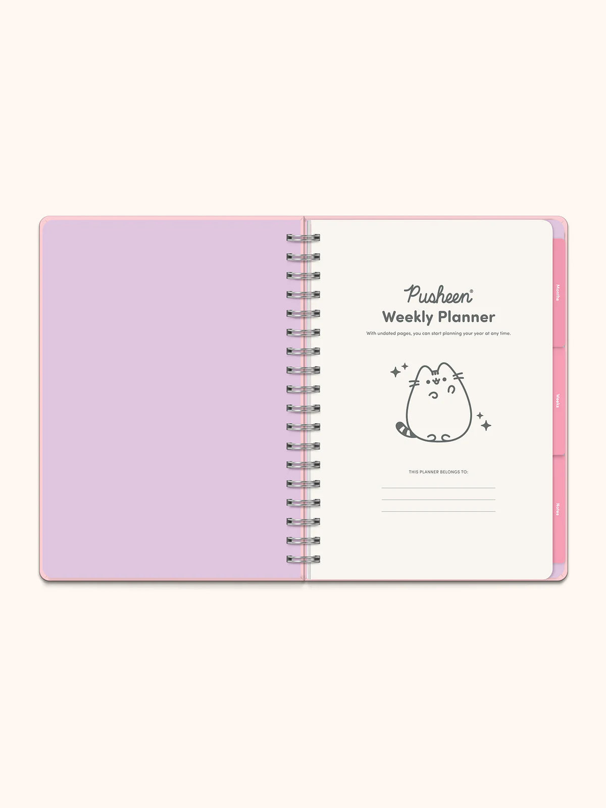 Pusheen Sparkles Undated Weekly Planner