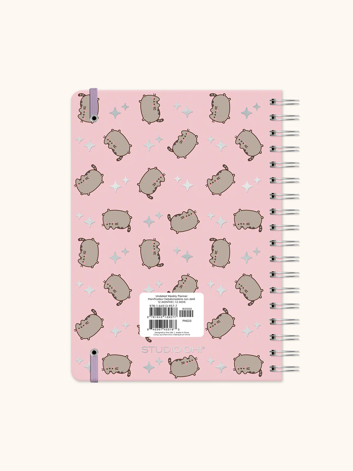 Pusheen Sparkles Undated Weekly Planner