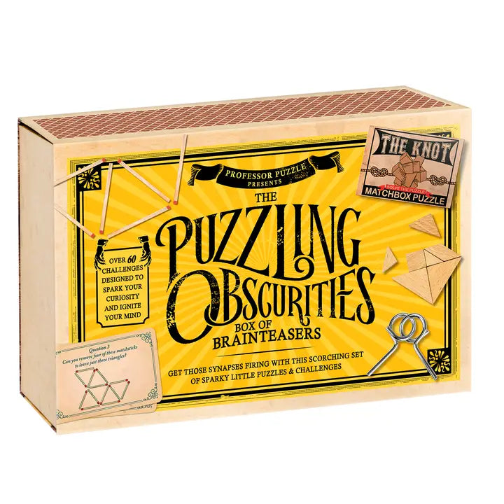 Puzzling Obscurities Box Of Brainteasers
