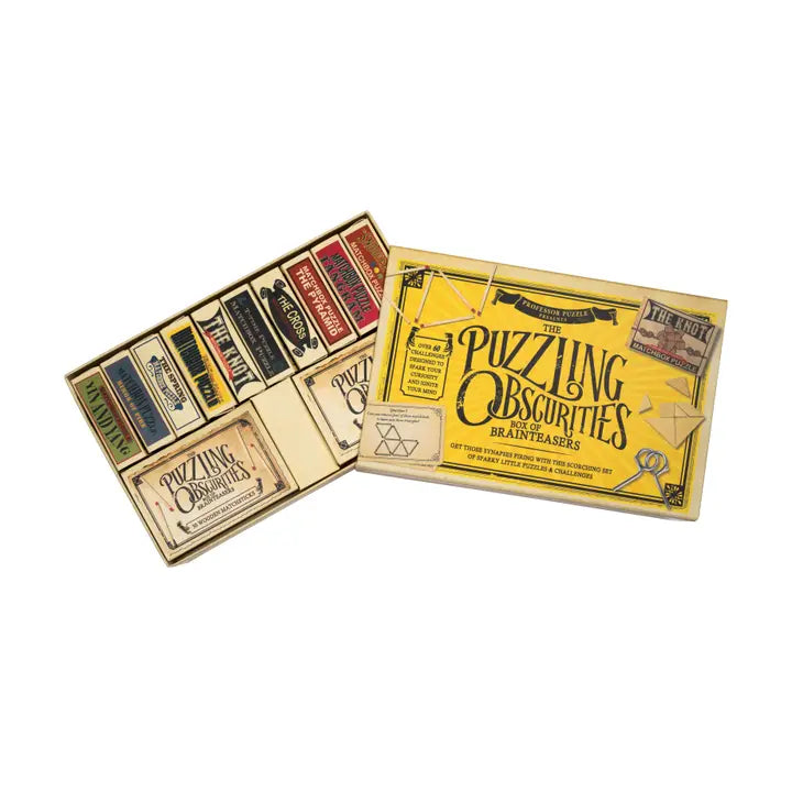 Puzzling Obscurities Box Of Brainteasers