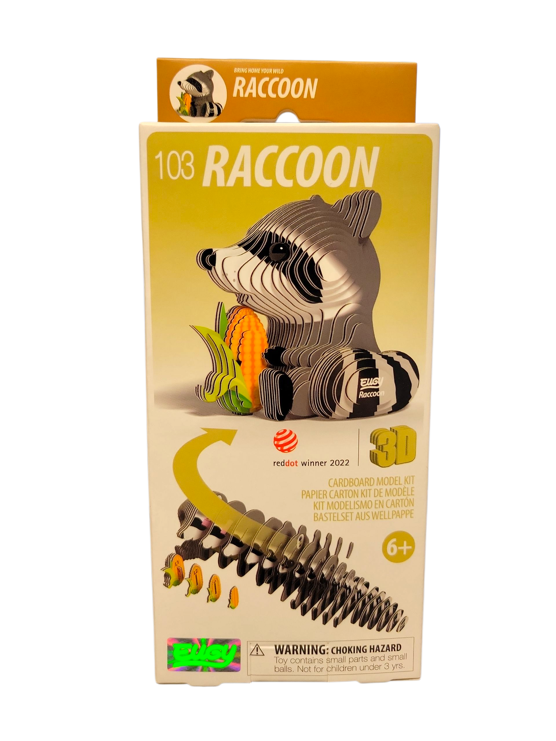 Raccoon 3D Puzzle