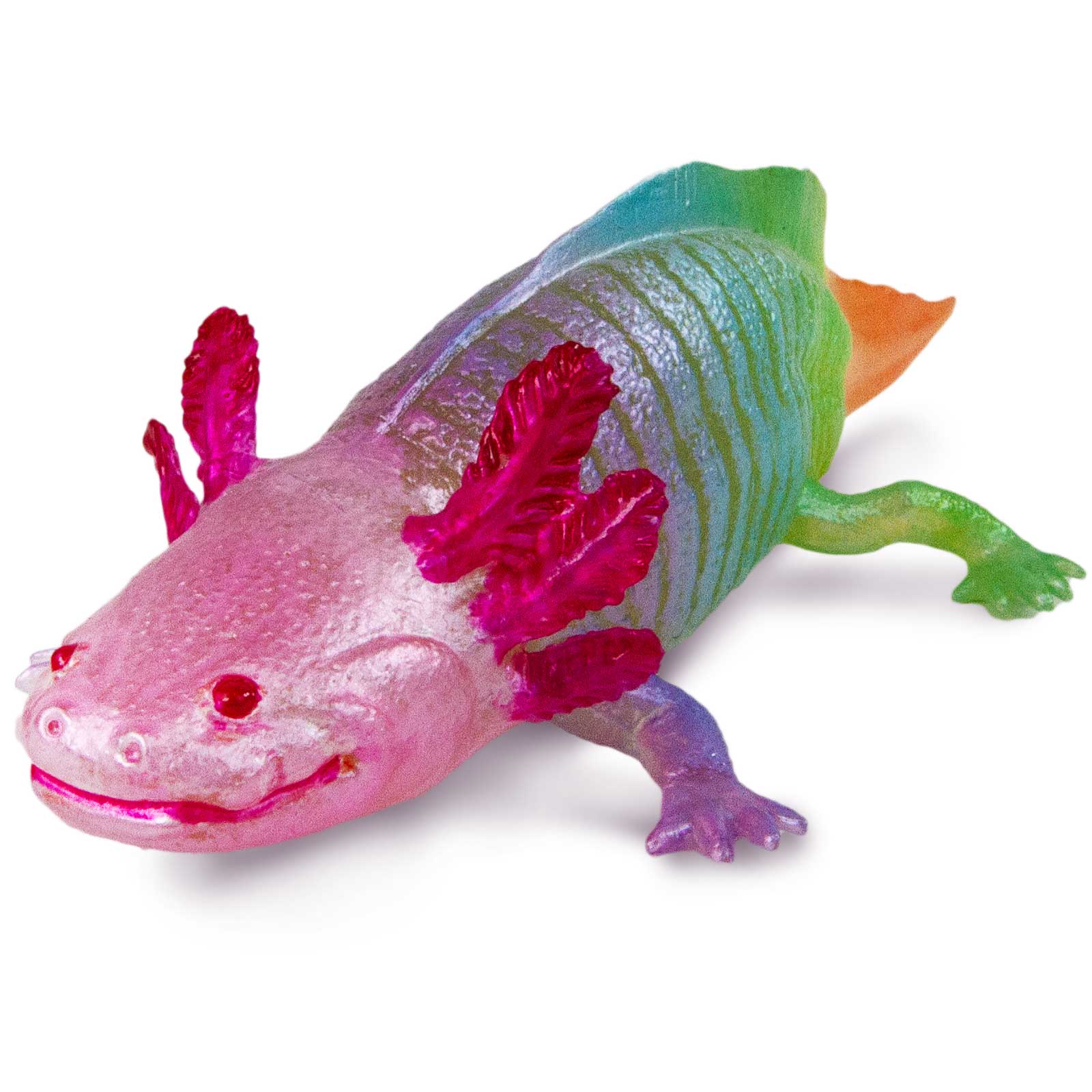Rainbow Axolotl Figure