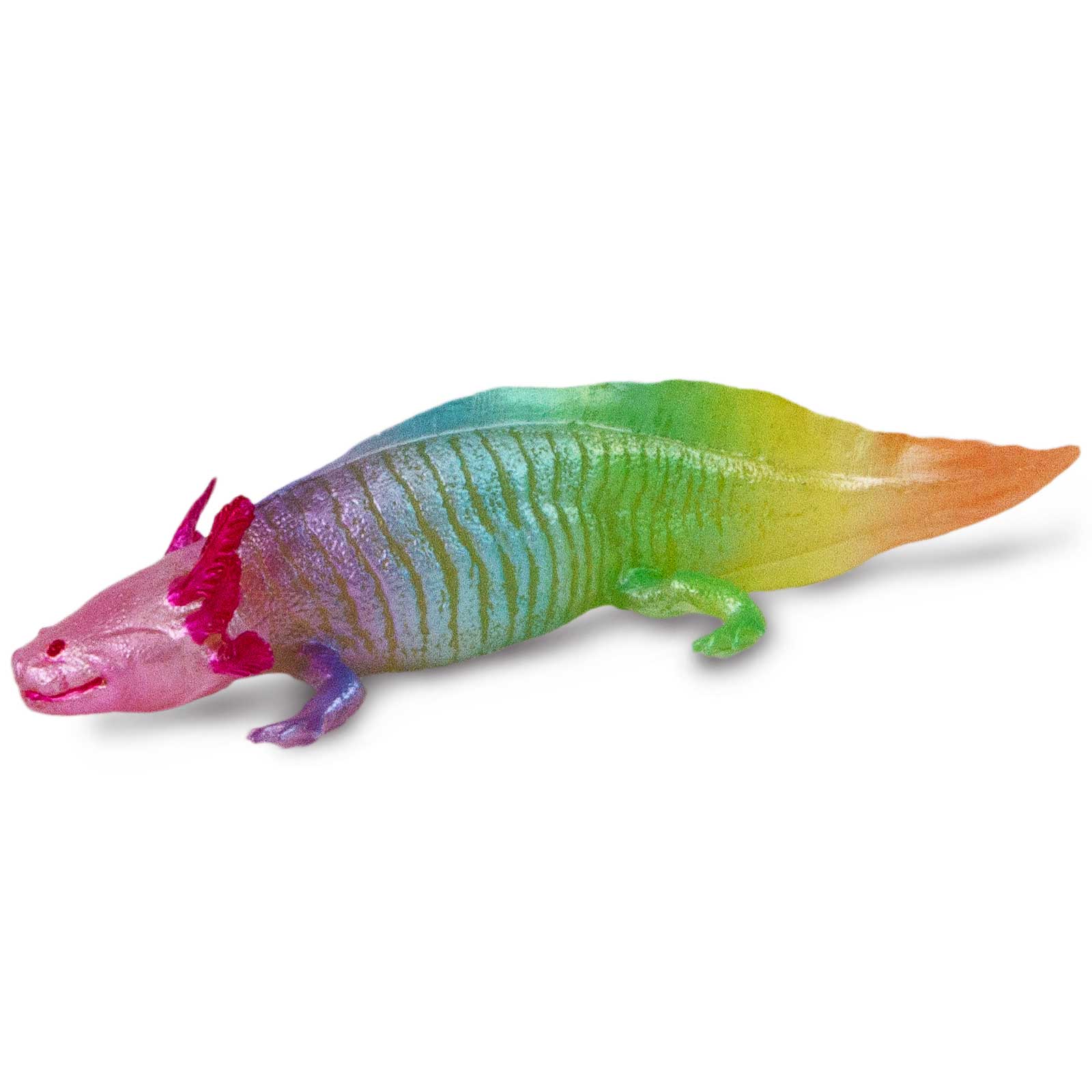 Rainbow Axolotl Figure
