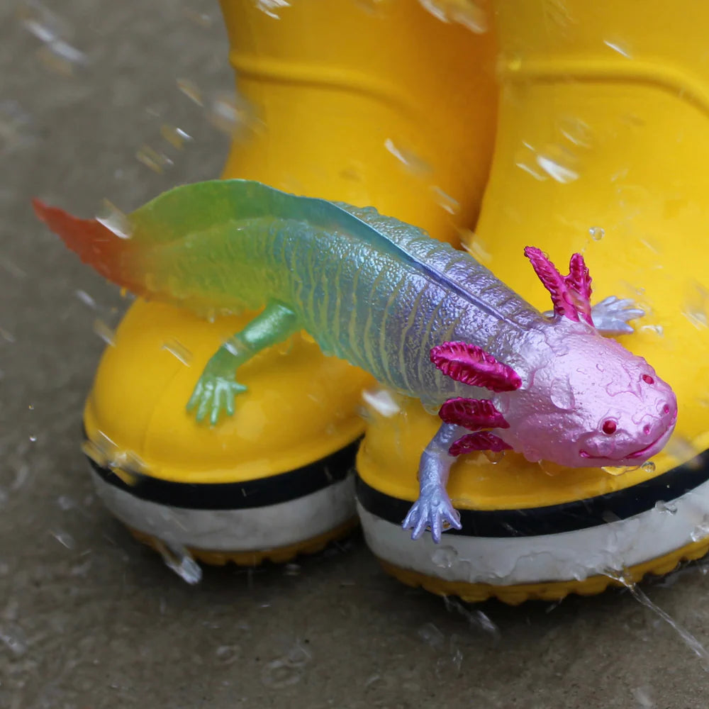 Rainbow Axolotl Figure
