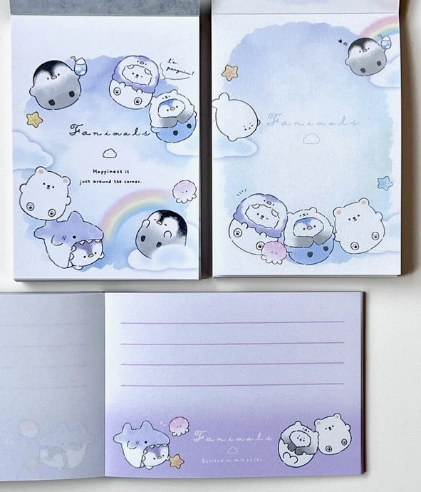 Rainbow Party Mini Note Pad
