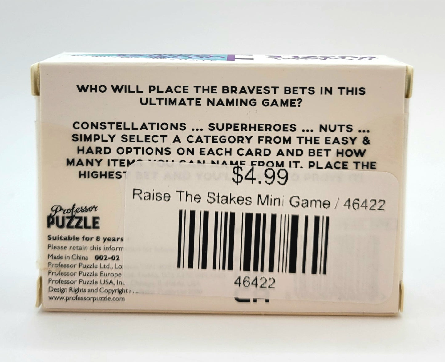 Raise The Stakes Mini Game