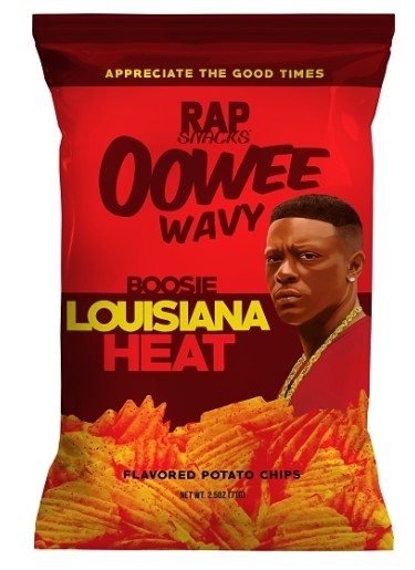 Rap Snacks Oowee Wavy Louisiana Heat Chips