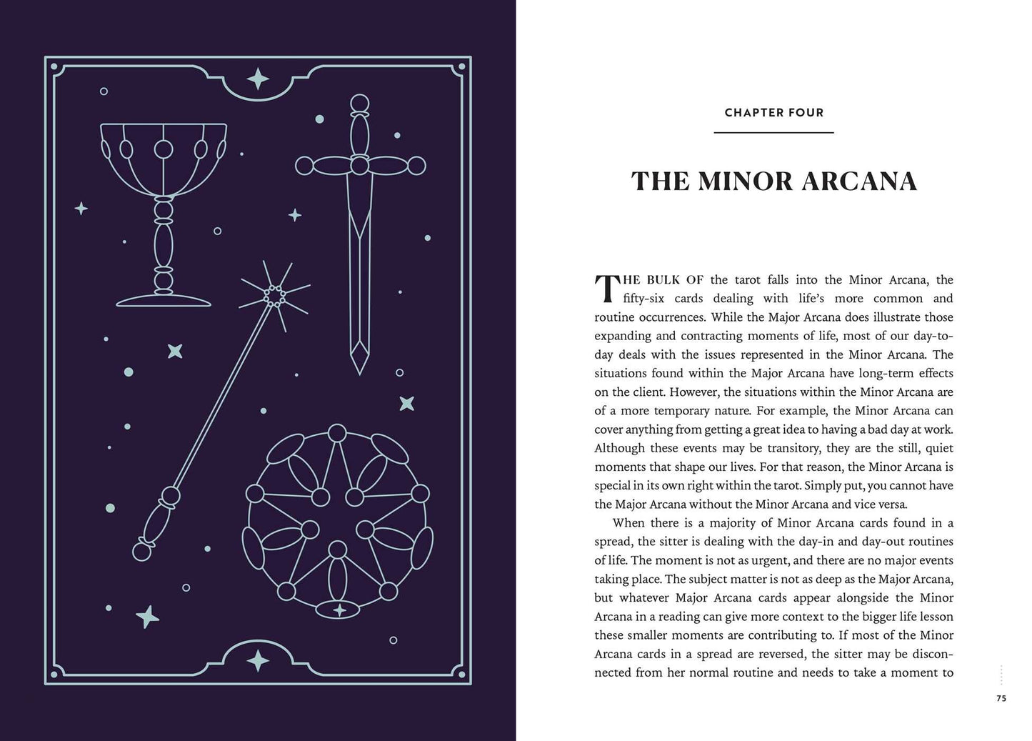 Reading Tarot Daily Divination Book