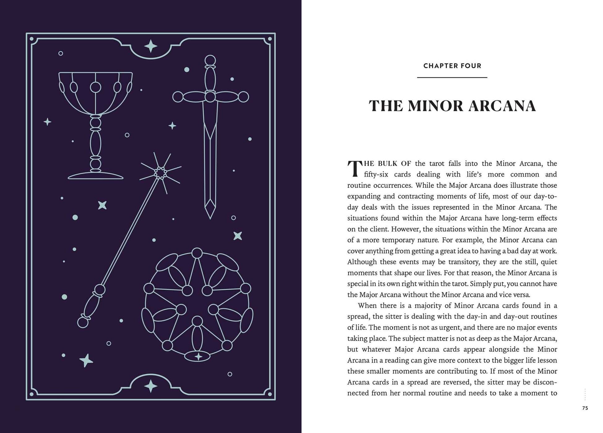 Reading Tarot Daily Divination Book