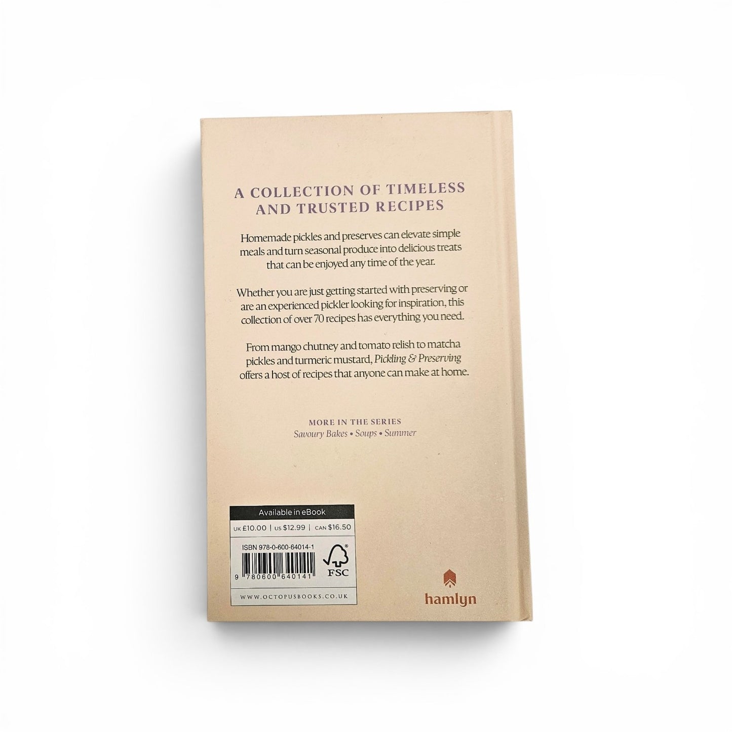 Recipes For Pickling & Preserving Book