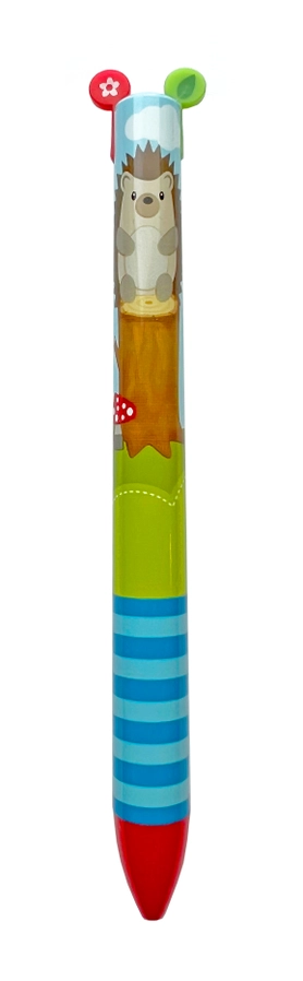 Red And Green Woodland Hedgehog Pen