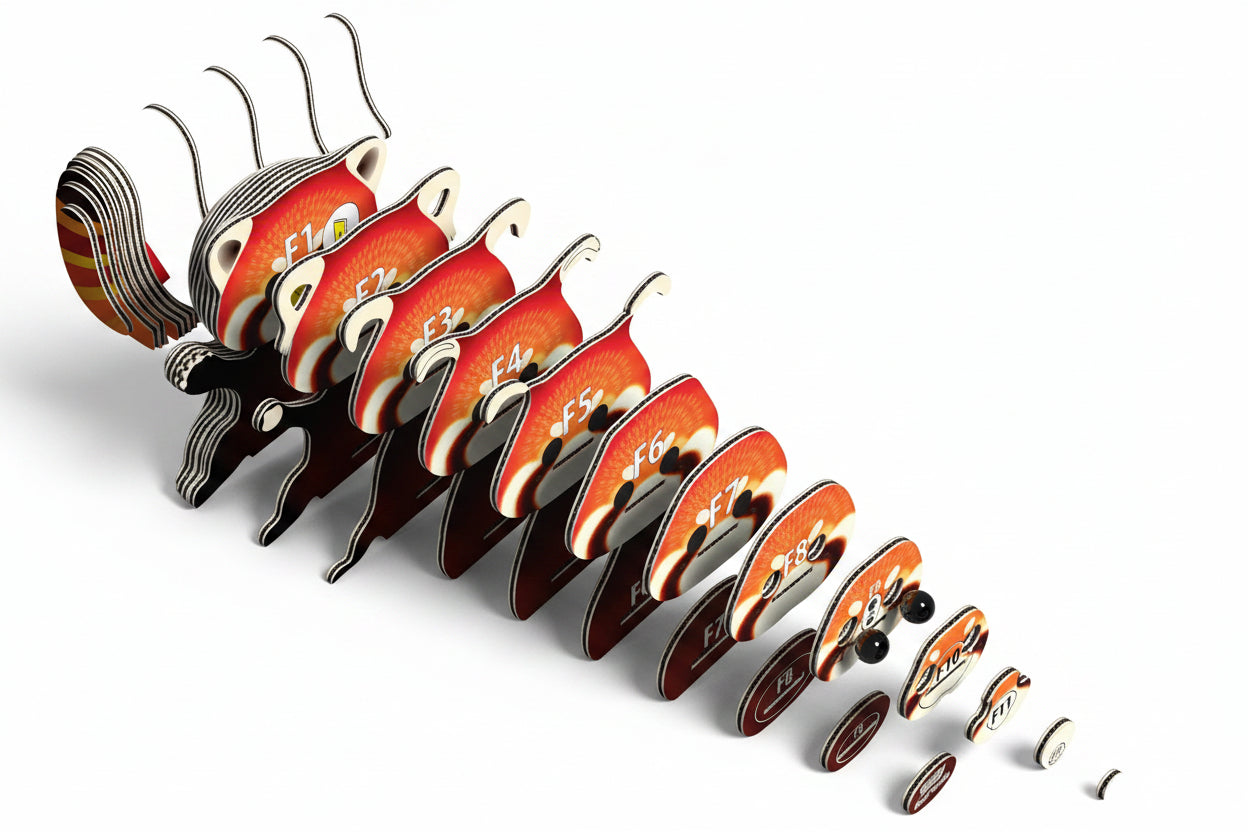 Red Panda 3D Puzzle