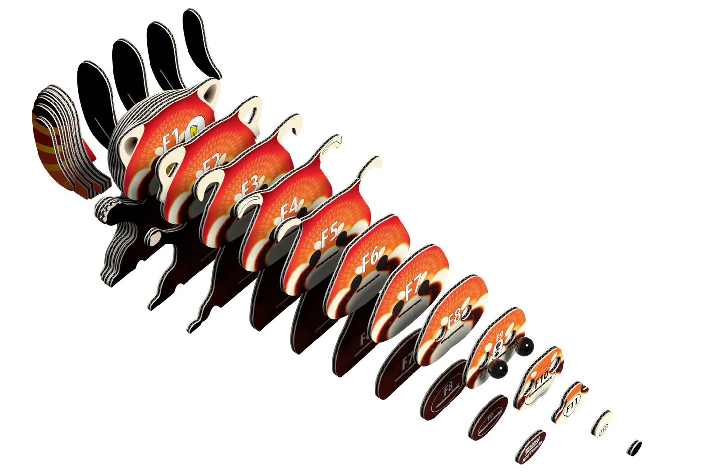 Red Panda 3D Puzzle