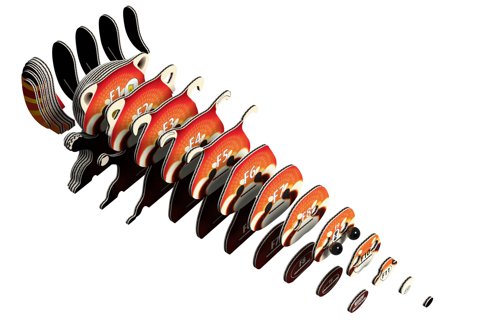 Red Panda 3D Puzzle