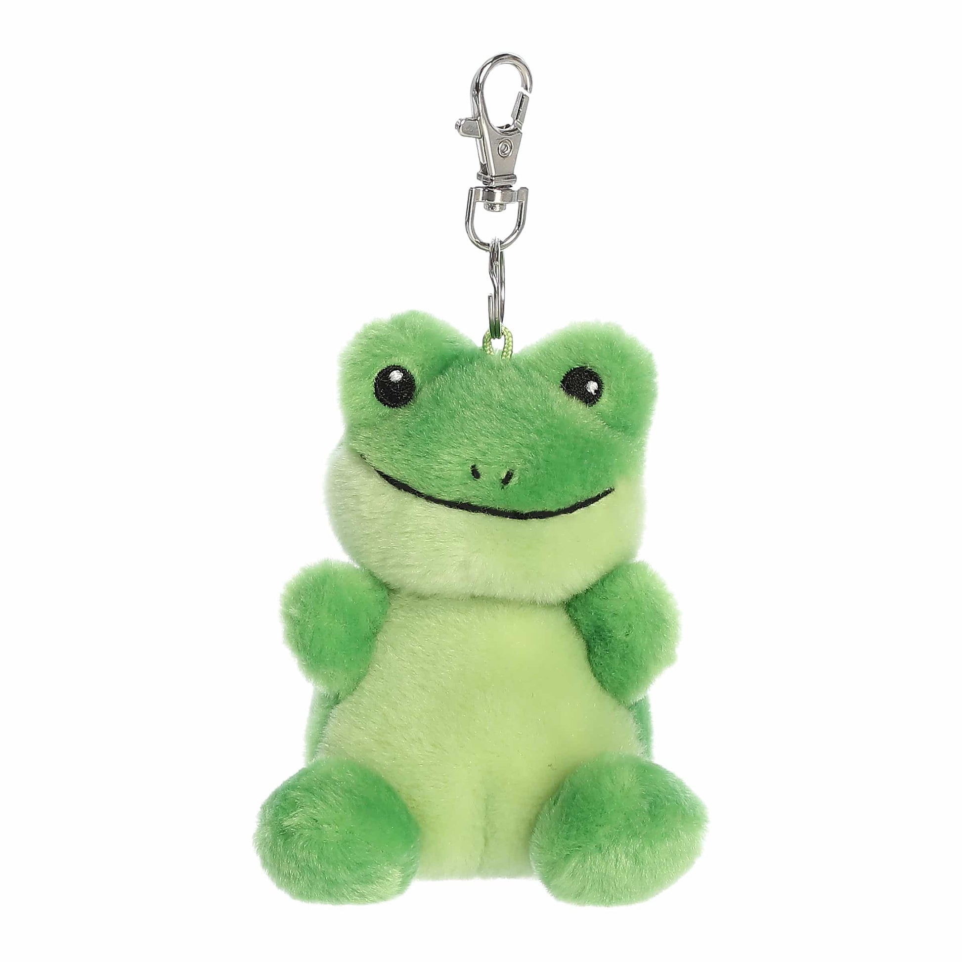 Ribbits Frog Clip-On Palm Pals Plush 4"