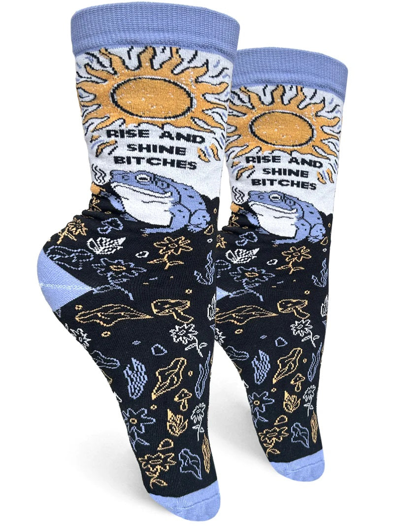 Rise And Shine Bitches Women's Socks