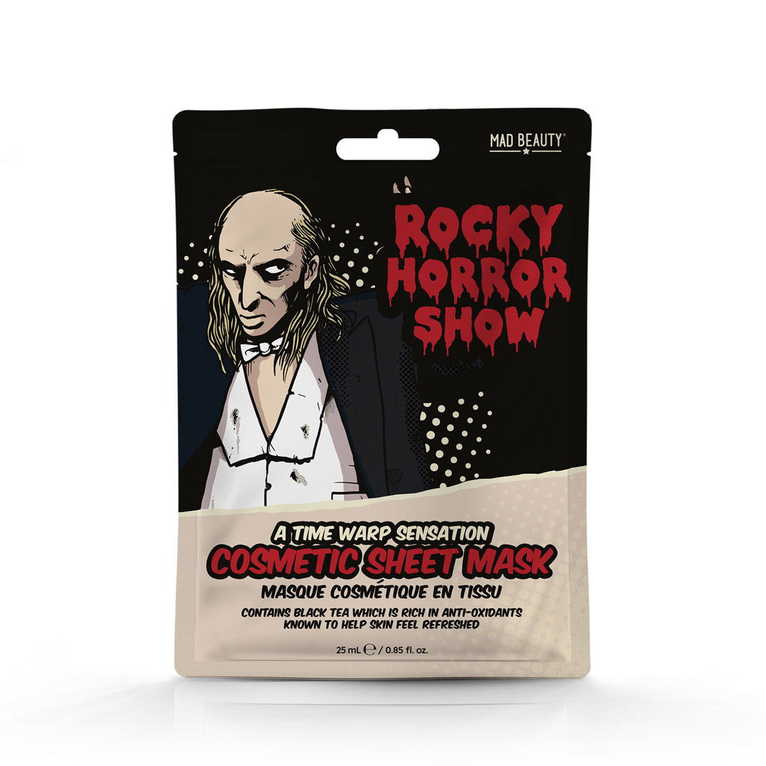 Rockey Horror Show The Time Warp Cosmetic Sheet Mask Collection