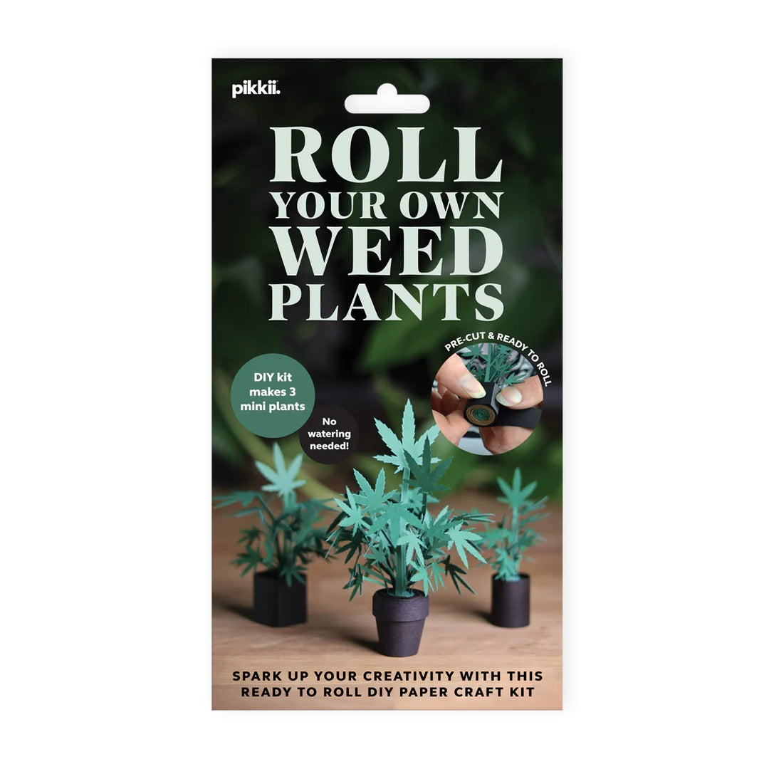 Roll Your Own Weed Plants Paper Craft Kit – www.shoptherocket.com