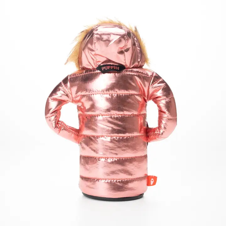 Rose Gold Jacket Koozie