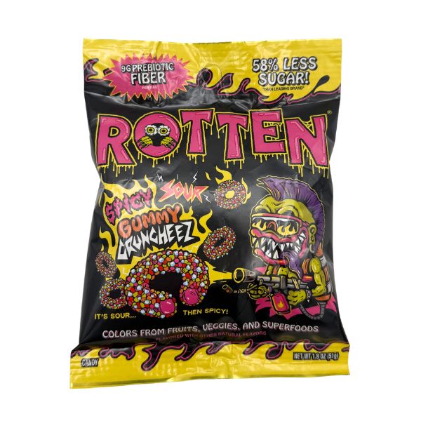 Rotten Gummy Cruncheez Spicy 1.8 oz