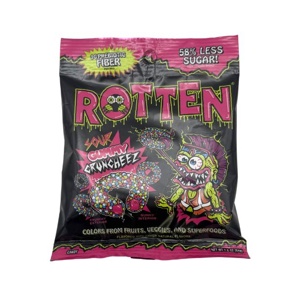 Rotten Gummy Wormz Sour 1.8 oz